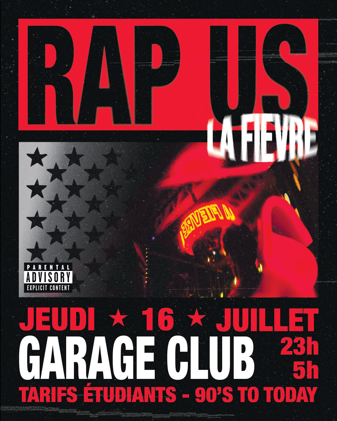 Affiche Rap Us - La Fièvre